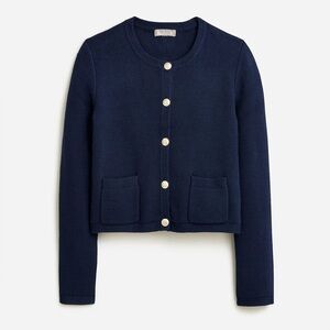 NWT J.CREW Emilie sweater lady jacket size M